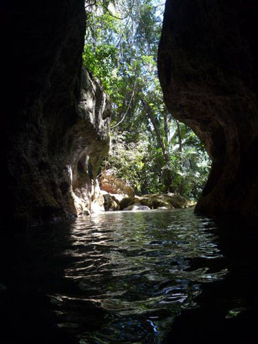Mayan Ruins in Belize ATM Cave