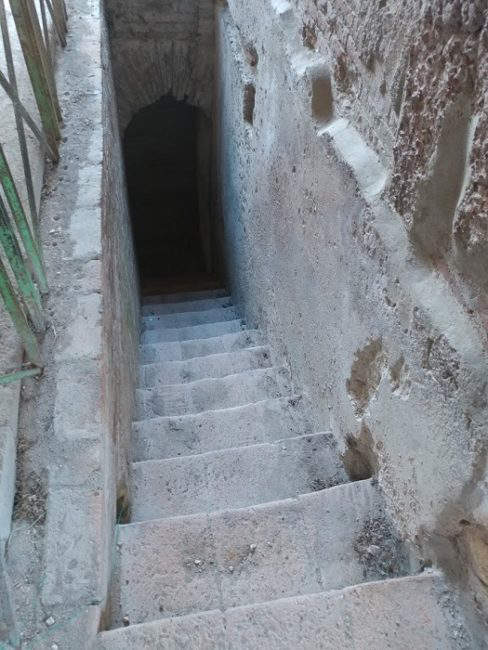 stairs in the amphitheatre