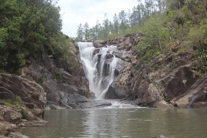 big rock falls in belize