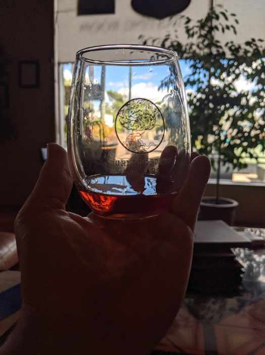 Burning Cellars in Cottonwood - "the Bear" wine