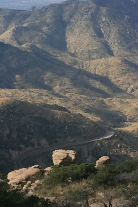 Road to Mt Lemmon Tucson
