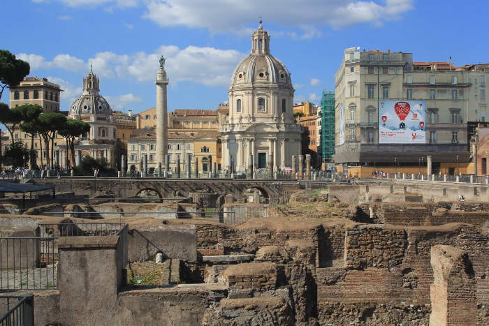 Rome, Italy Trajan Forum