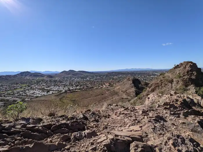 Phoenix Hike Lookout Mountain Summit Trail