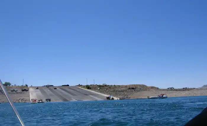 10-Lane Boat launching Lake Pleasant