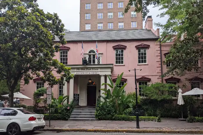 Old Pink House in Savannah