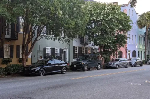 Rainbow Row Charleston
