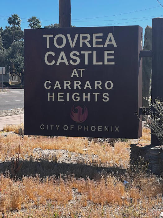 tovrea castle sign