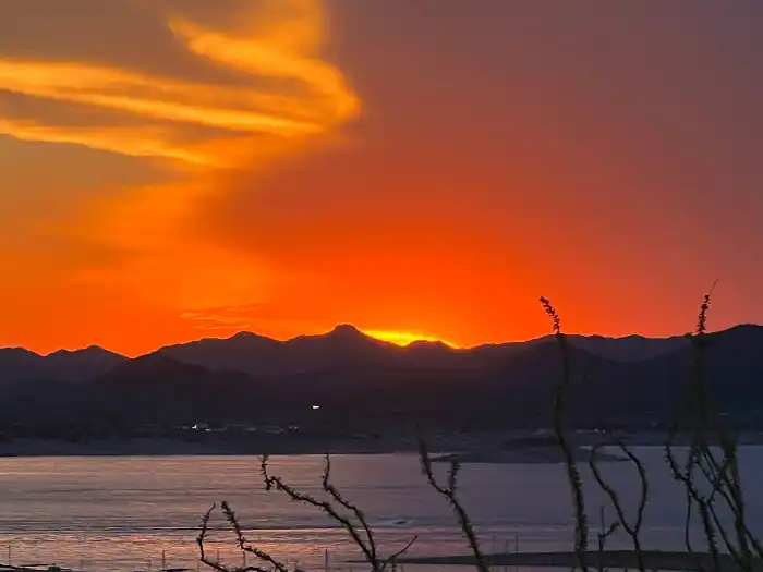 Lake Pleasant sunset