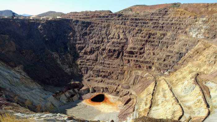 Bisbee Arizona lavender-pit-mine