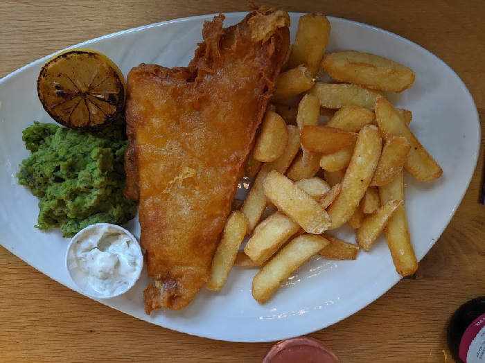 fish and chips in london