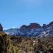 Snow in Sedona mountains