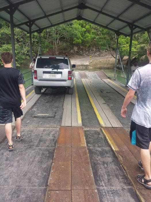 Ferry in Belize