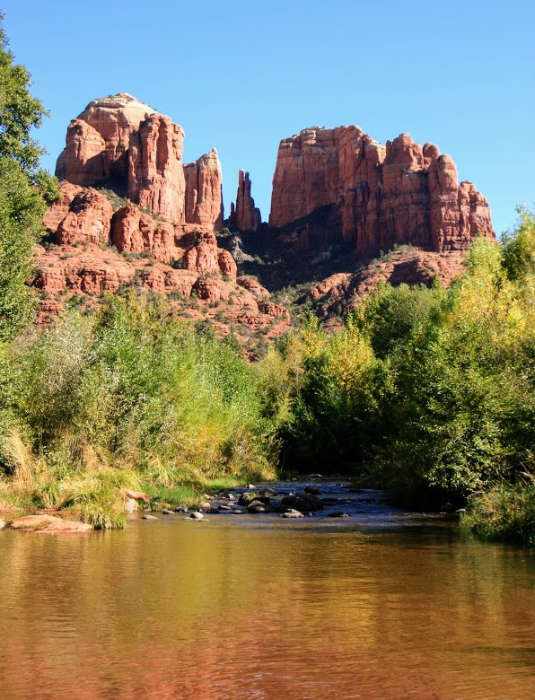 crescent moon park sedona Cathedral Rock