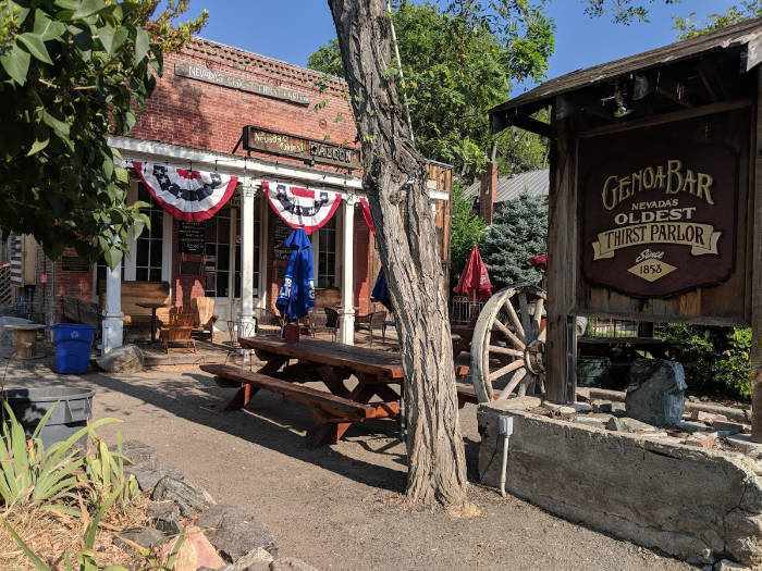 Genoa Nevada's First Bar