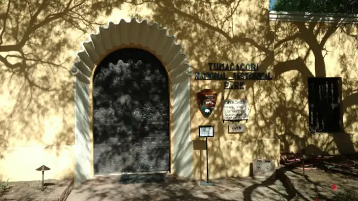 Tumacacori Natural Historpical Park entrance