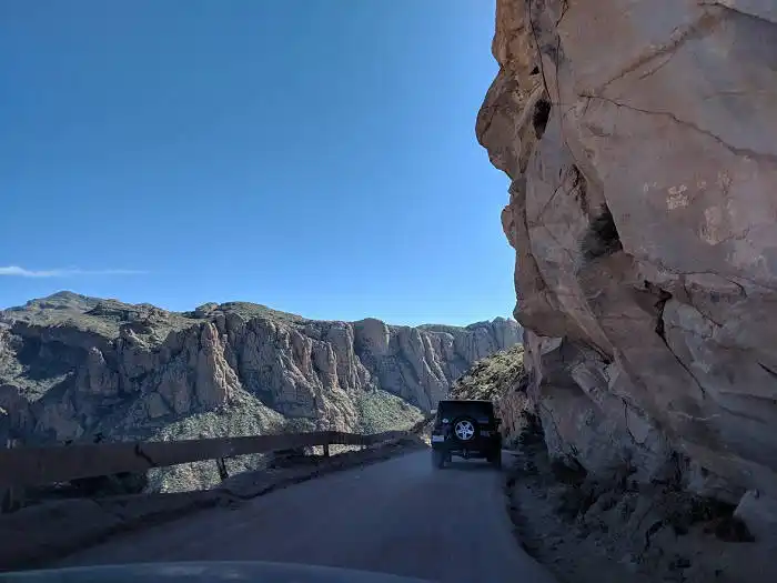 unpaved apache trail
