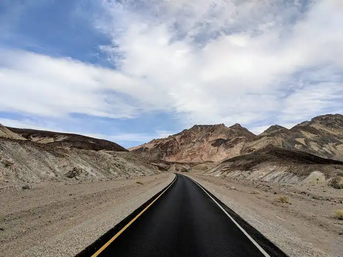 Artist's Drive Death Valley