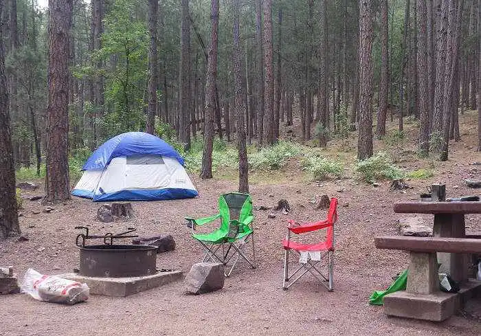 Christopher Creek Campsite - campgrounds in Arizona