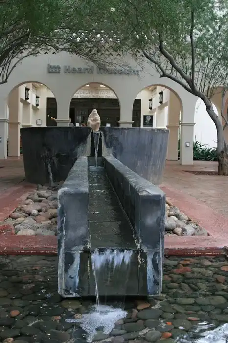 Heard Museum fountain in Phoenix