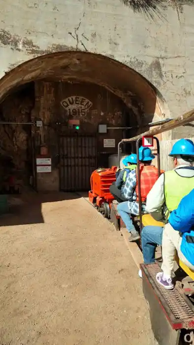 Copper Queen Mine Train in Bisbee AZ