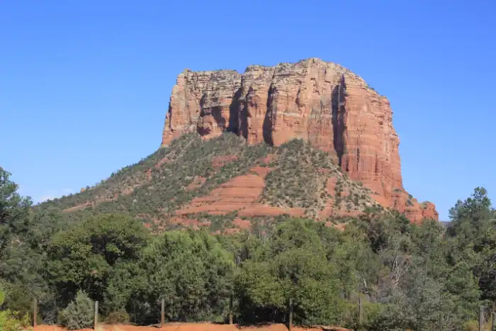 Courthouse Butte in Summer