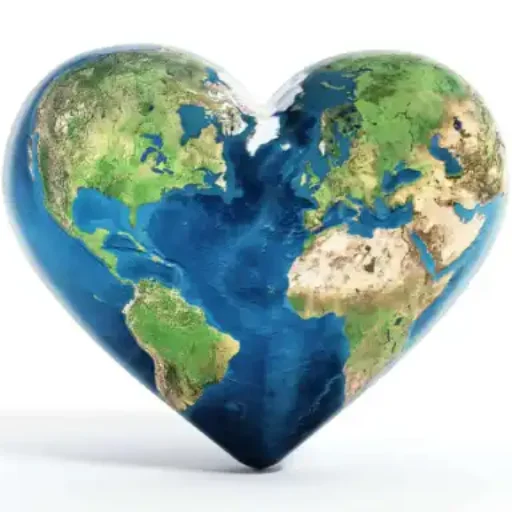 globe heart