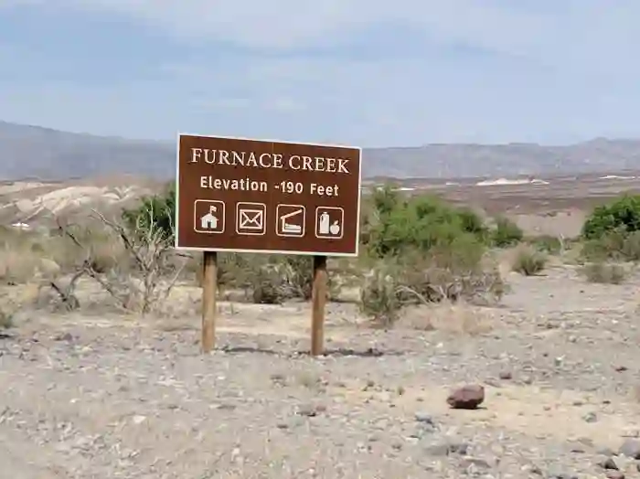Furnace Creek Sign
