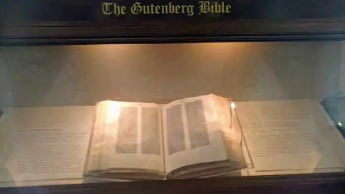 Gutenberg Bible Library of Congress