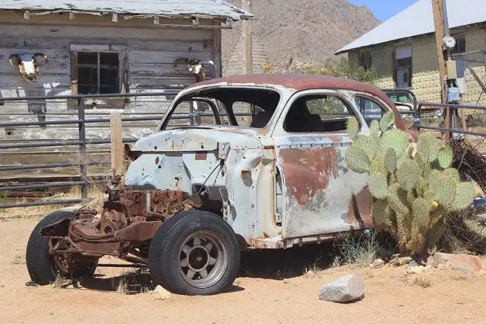 Hackberry, AZ Route 66 car