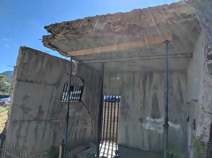 Old Sliding Jail in Jerome