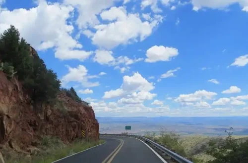On the way to Jerome, Arizona