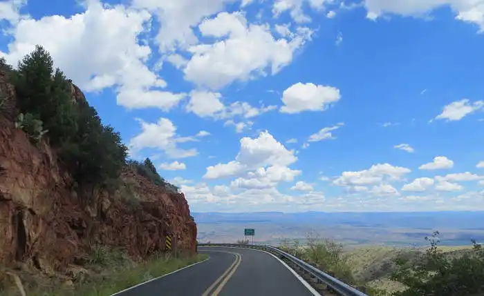 On the way to Jerome, Arizona