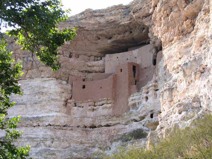 Montezuma Castle Camp Verde, AZ Cliff Dwellings