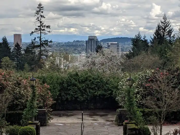 Portland Rose Garden View