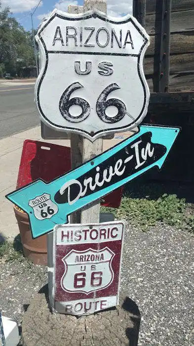 Route 66 sign