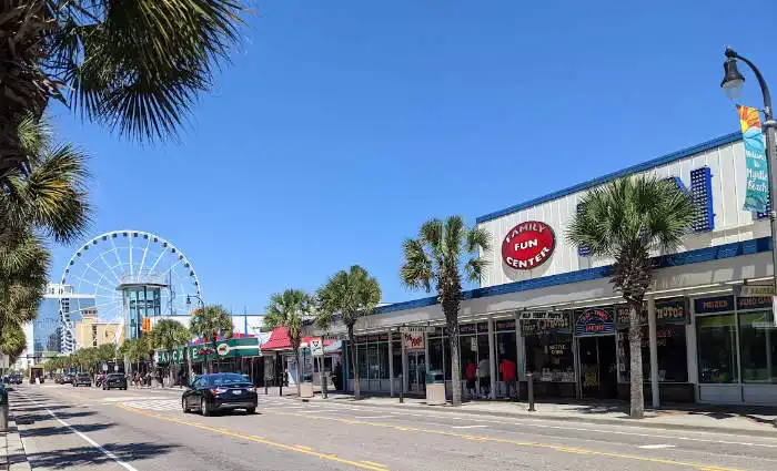 sky wheel at Myrtle Beach, SC