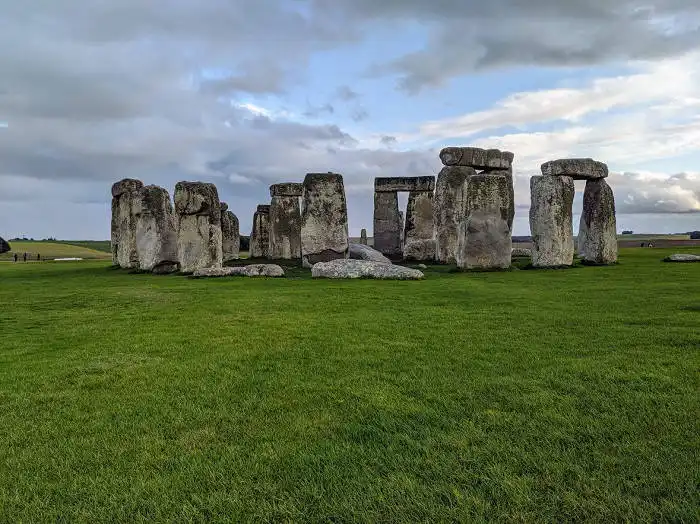 Stonehenge after the rain