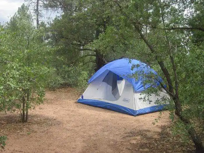 Houston Mesa campsite arizona