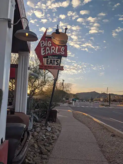 Big Earl in Cave Creek Arizona