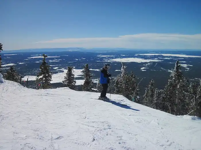 skiing in Flagstaff