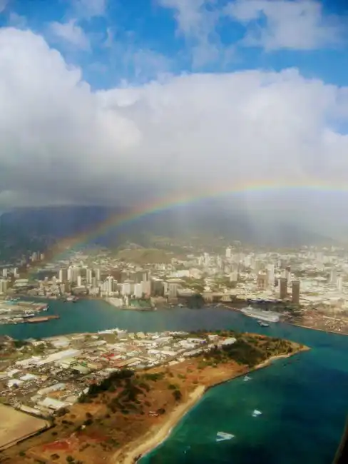 Rainbow over Oahu