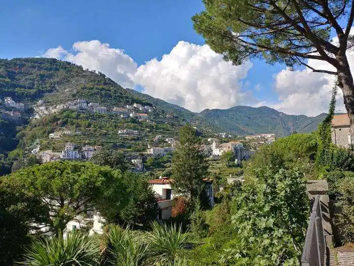 Ravello Piazza view