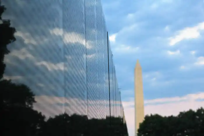 Veterans Memorial Wall Washington DC