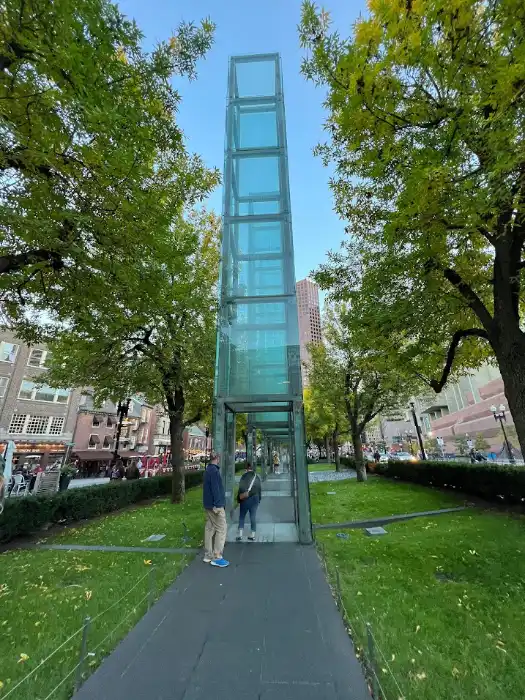 Holocaust memorial in Boston