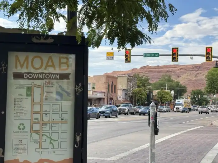 Downtown Moab, Utah
