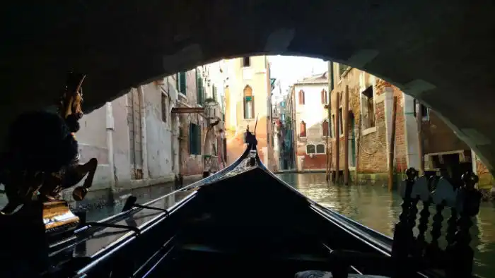 Gondola Ride in Venice Italy