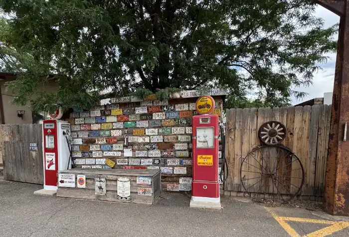 Old Gas Pumps at Hole in the Rock in Moab
