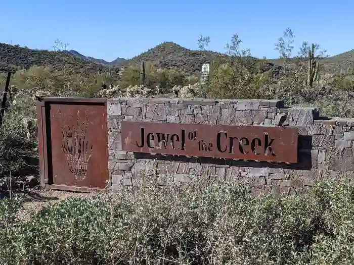 Jewel Creek Sign