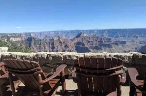 North Rim Grand Canyon View