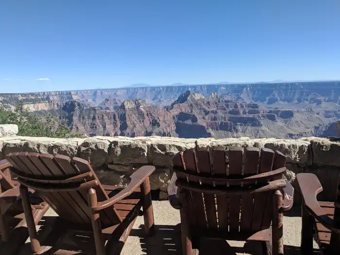 North Rim Grand Canyon View